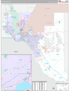 El Paso County, TX Digital Map Premium Style